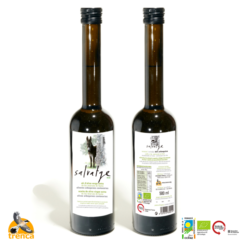 AOVE Eco Salvatge Botella 500 Ml Salvatge